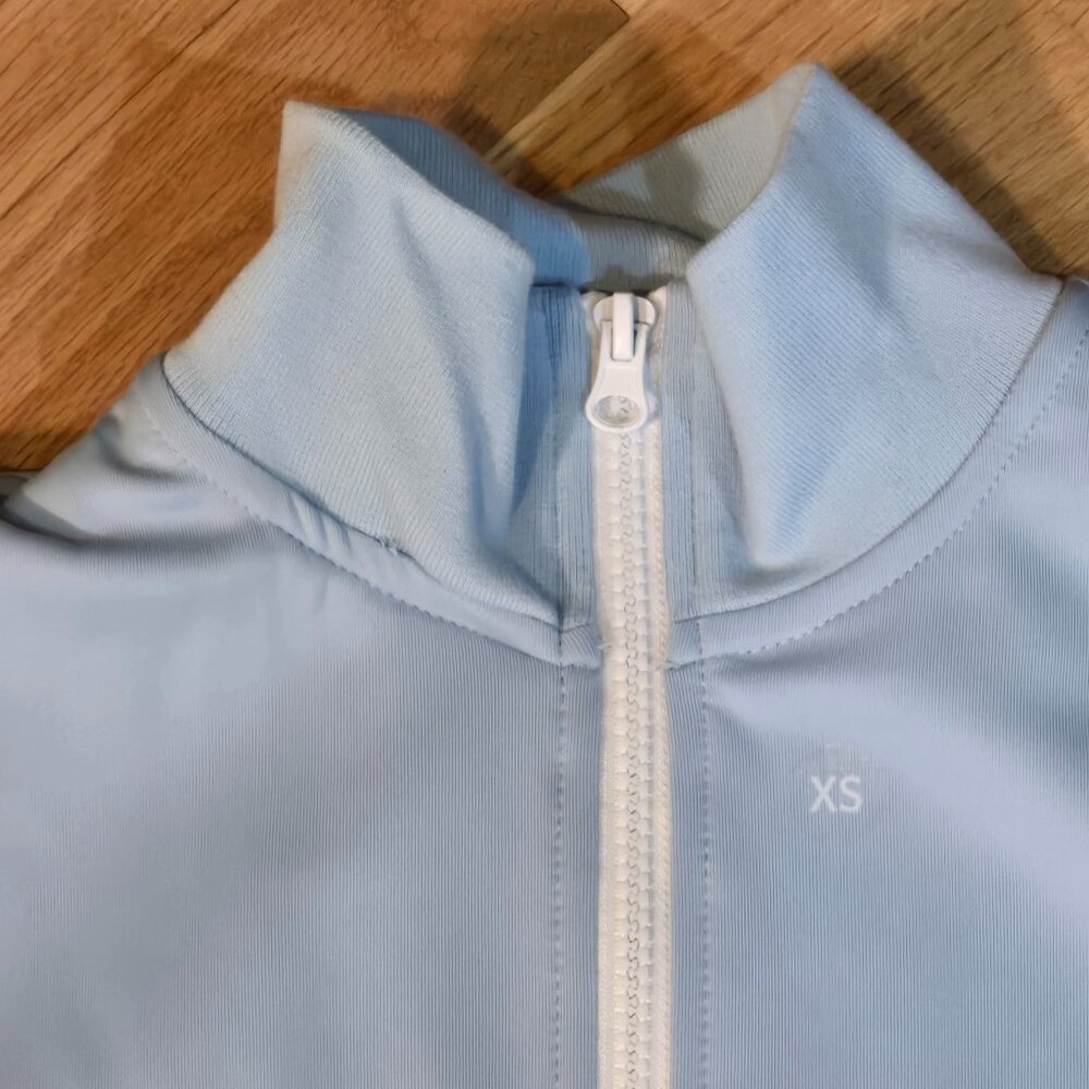 PacSun Stripe Mock Neck Track Jacket - Picture 2 of 5